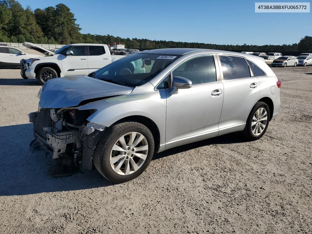 2015 Toyota Venza Le VIN: 4T3BA3BBXFU065772 Lot: 76594724