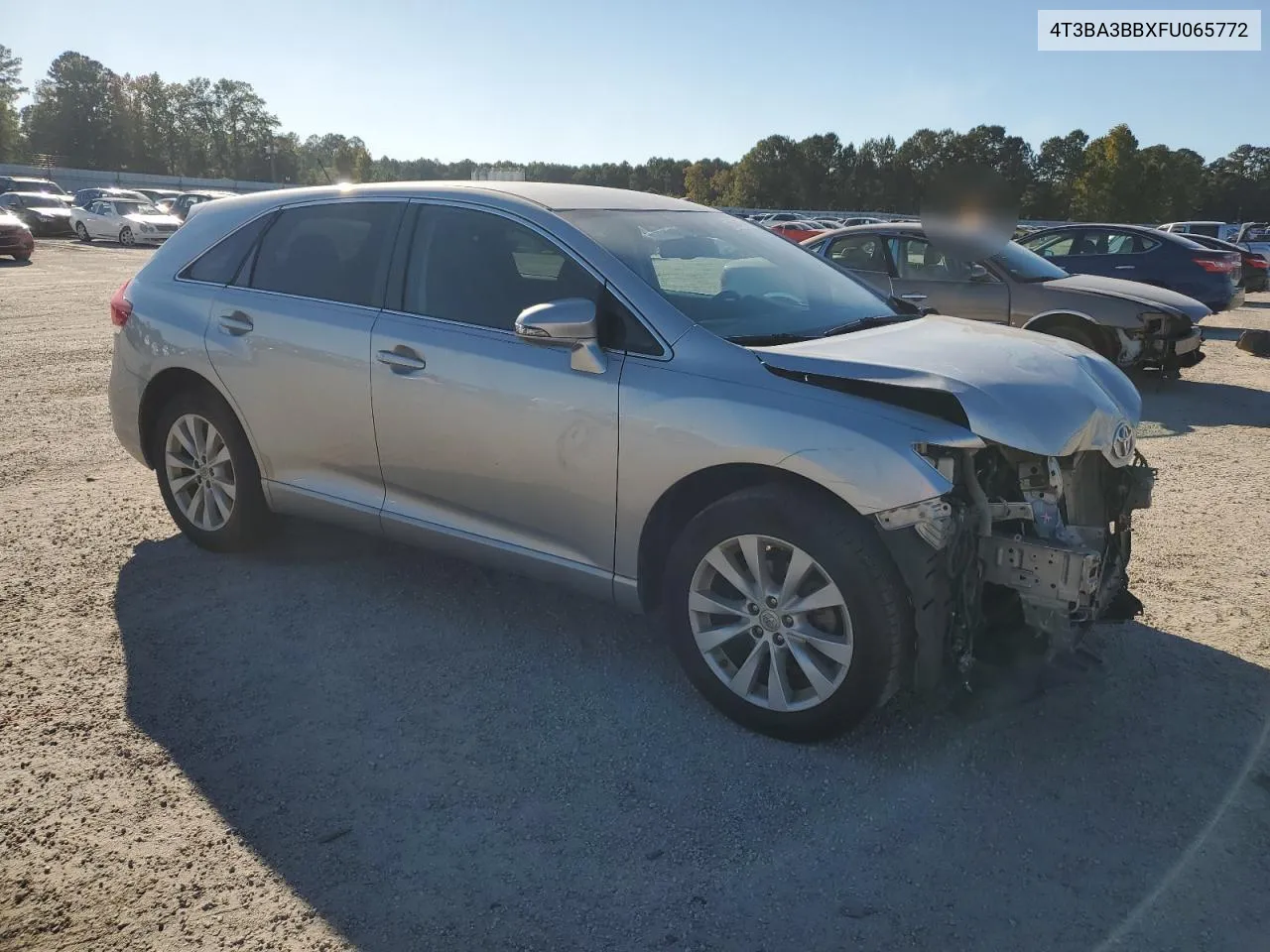 2015 Toyota Venza Le VIN: 4T3BA3BBXFU065772 Lot: 76594724