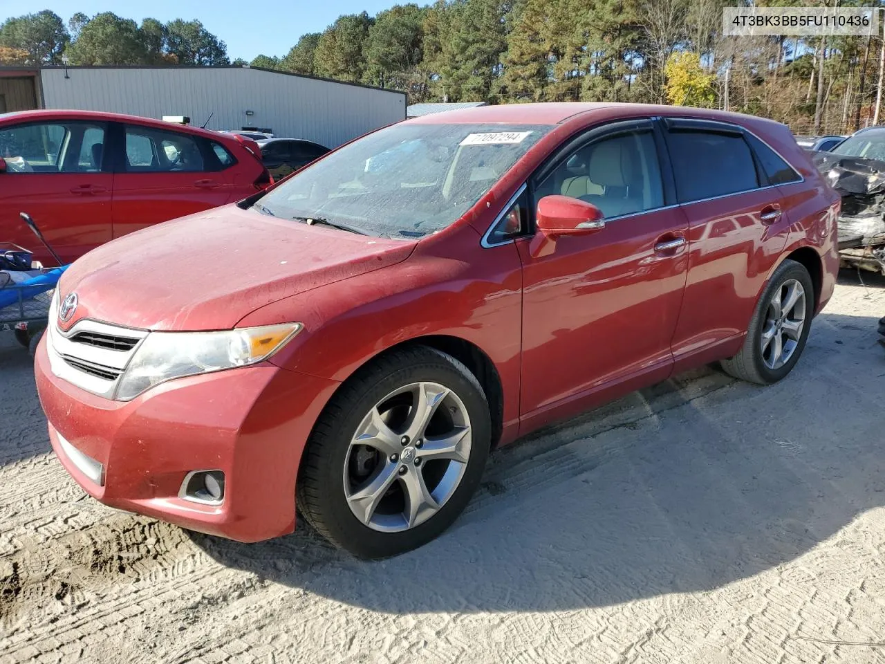 2015 Toyota Venza Le VIN: 4T3BK3BB5FU110436 Lot: 77097294