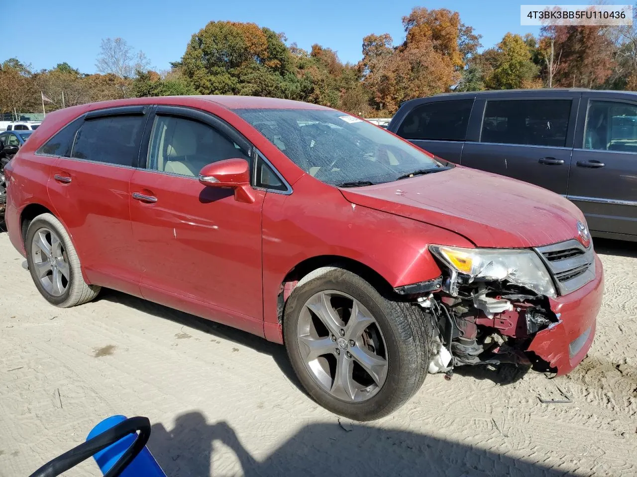 2015 Toyota Venza Le VIN: 4T3BK3BB5FU110436 Lot: 77097294