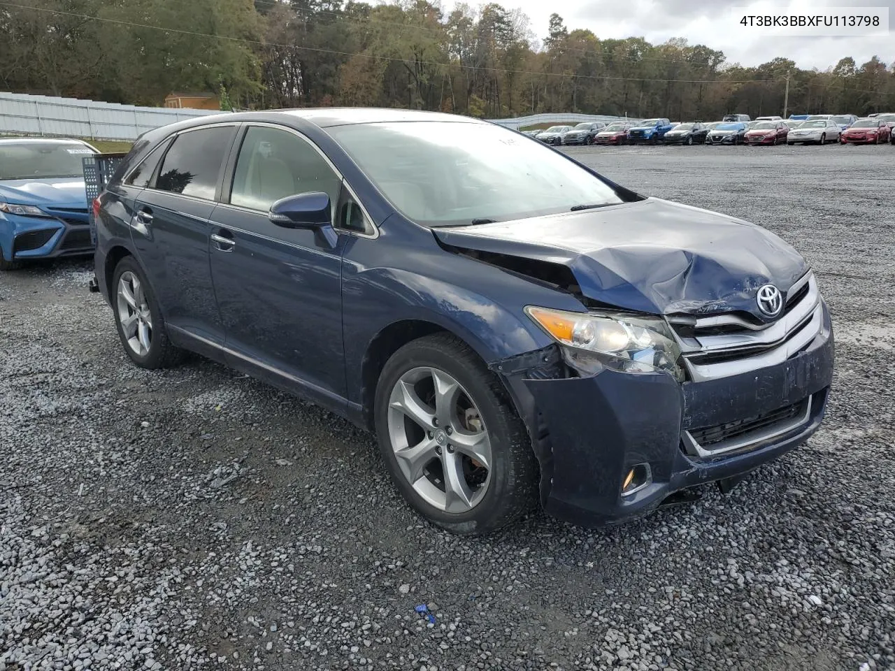 2015 Toyota Venza Le VIN: 4T3BK3BBXFU113798 Lot: 78507604