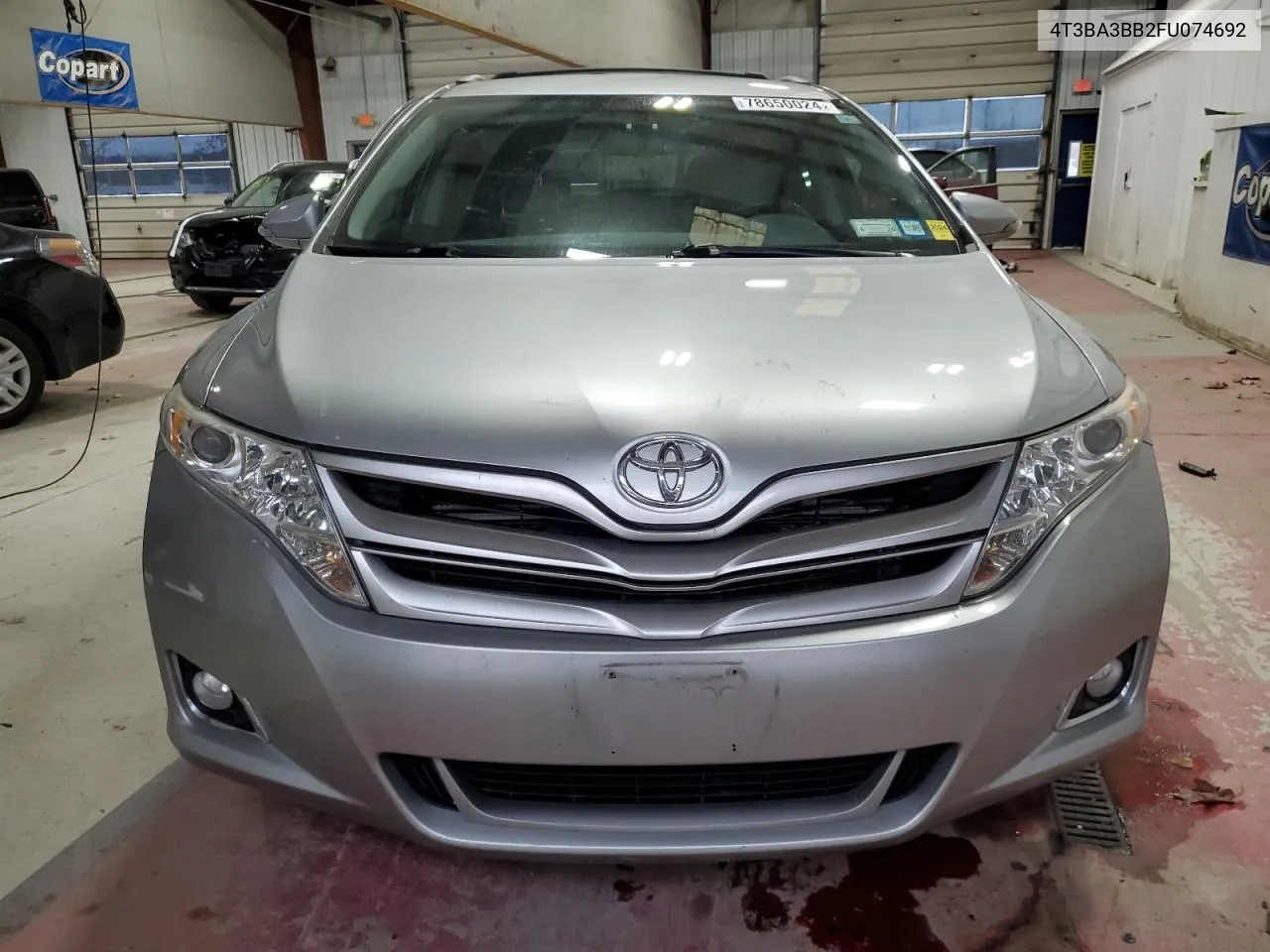 2015 Toyota Venza Le VIN: 4T3BA3BB2FU074692 Lot: 78650024