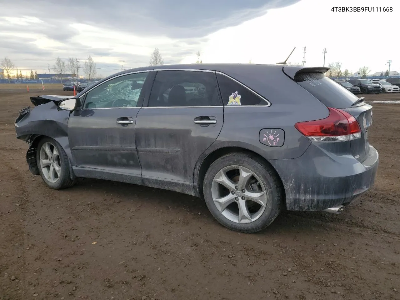 2015 Toyota Venza Le VIN: 4T3BK3BB9FU111668 Lot: 80101934