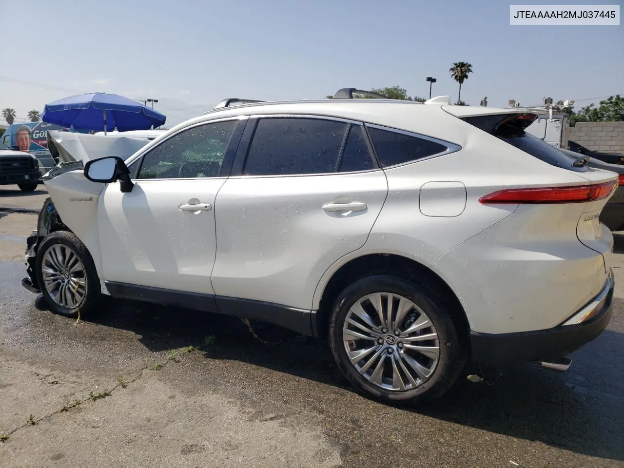 2021 Toyota Venza Le VIN: JTEAAAAH2MJ037445 Lot: 55965654