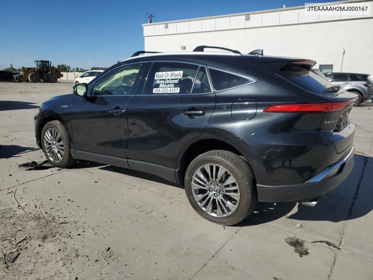 2021 Toyota Venza Le VIN: JTEAAAAH2MJ000167 Lot: 61103994