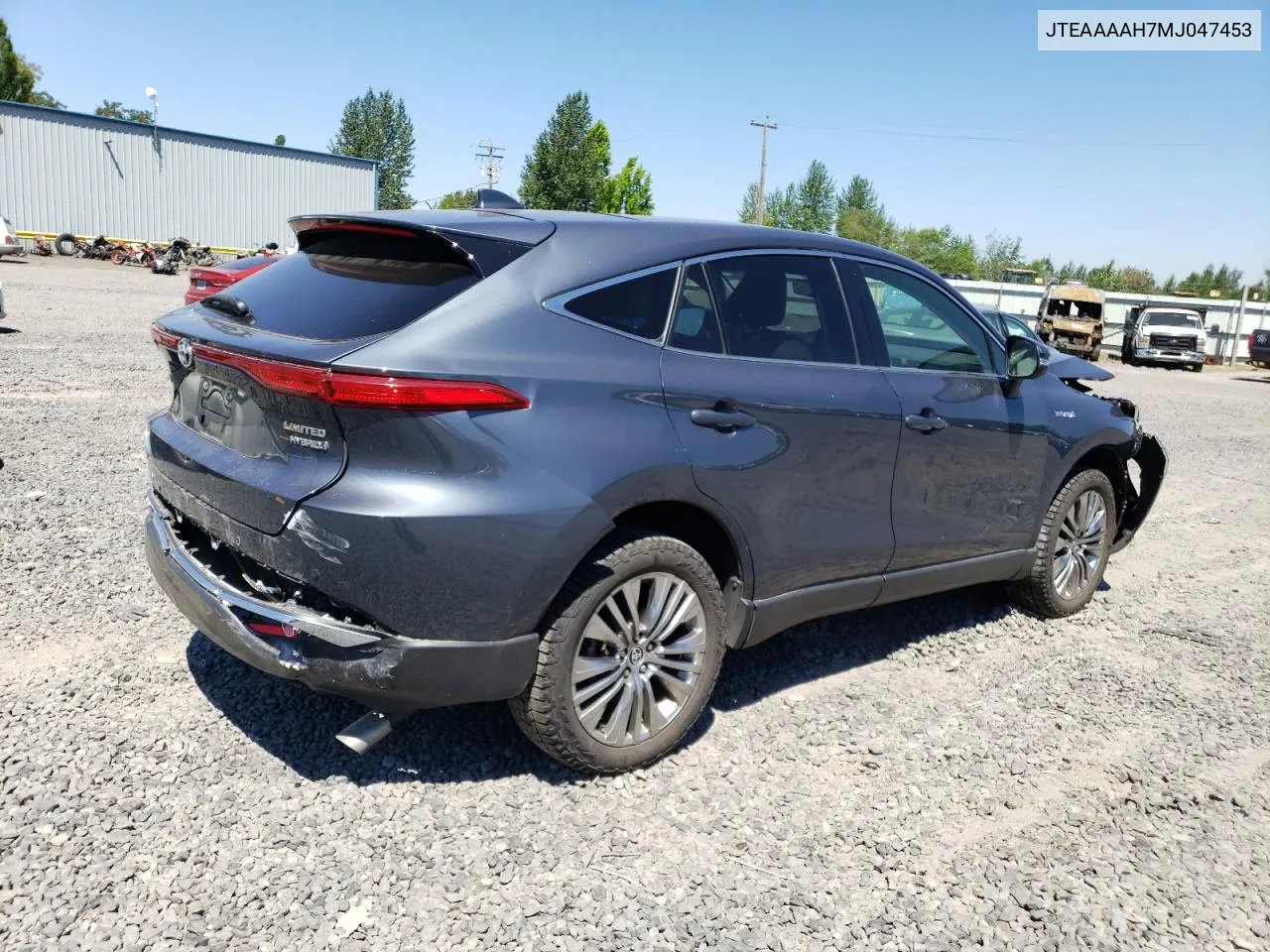 2021 Toyota Venza Le VIN: JTEAAAAH7MJ047453 Lot: 61672884