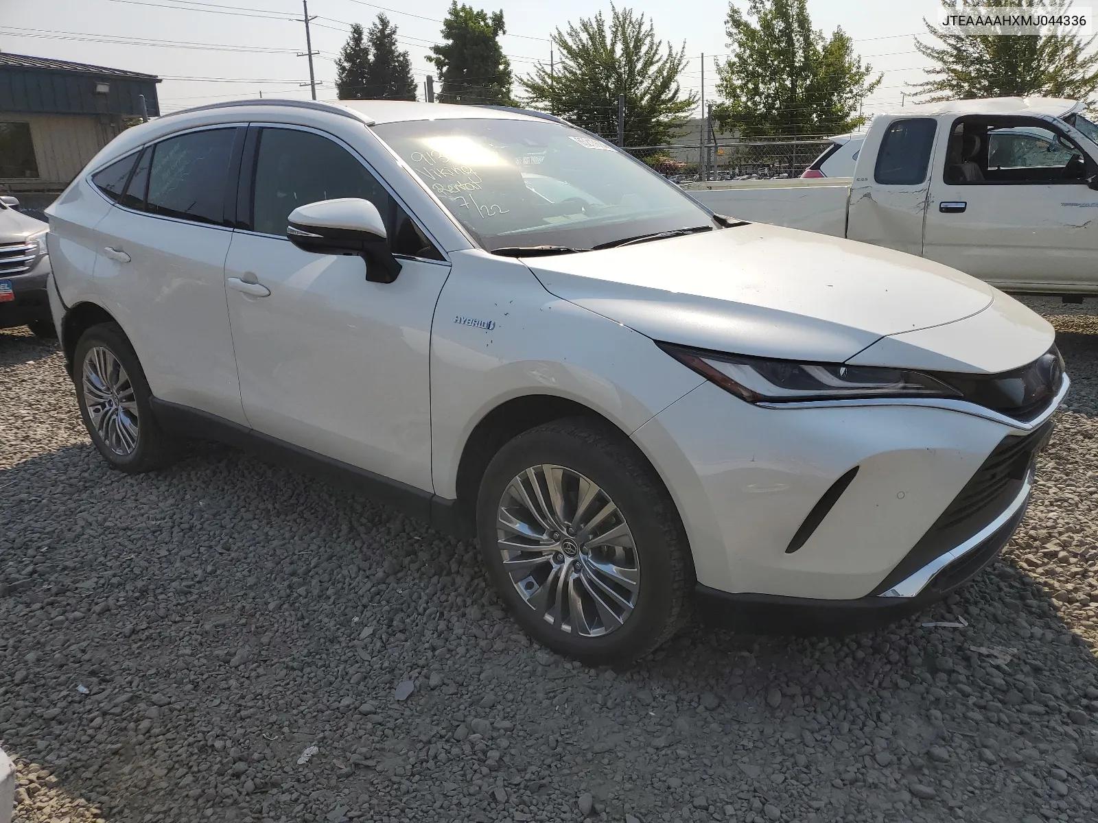 2021 Toyota Venza Le VIN: JTEAAAAHXMJ044336 Lot: 65213694