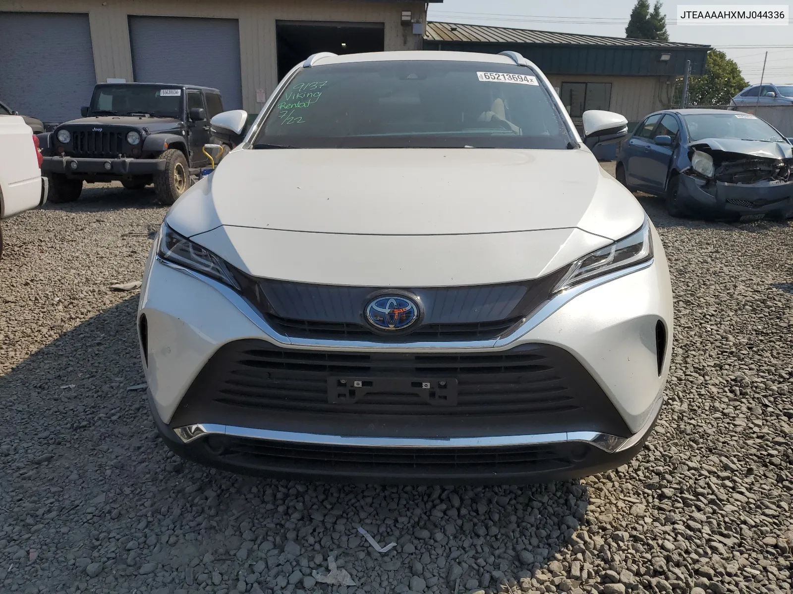 2021 Toyota Venza Le VIN: JTEAAAAHXMJ044336 Lot: 65213694