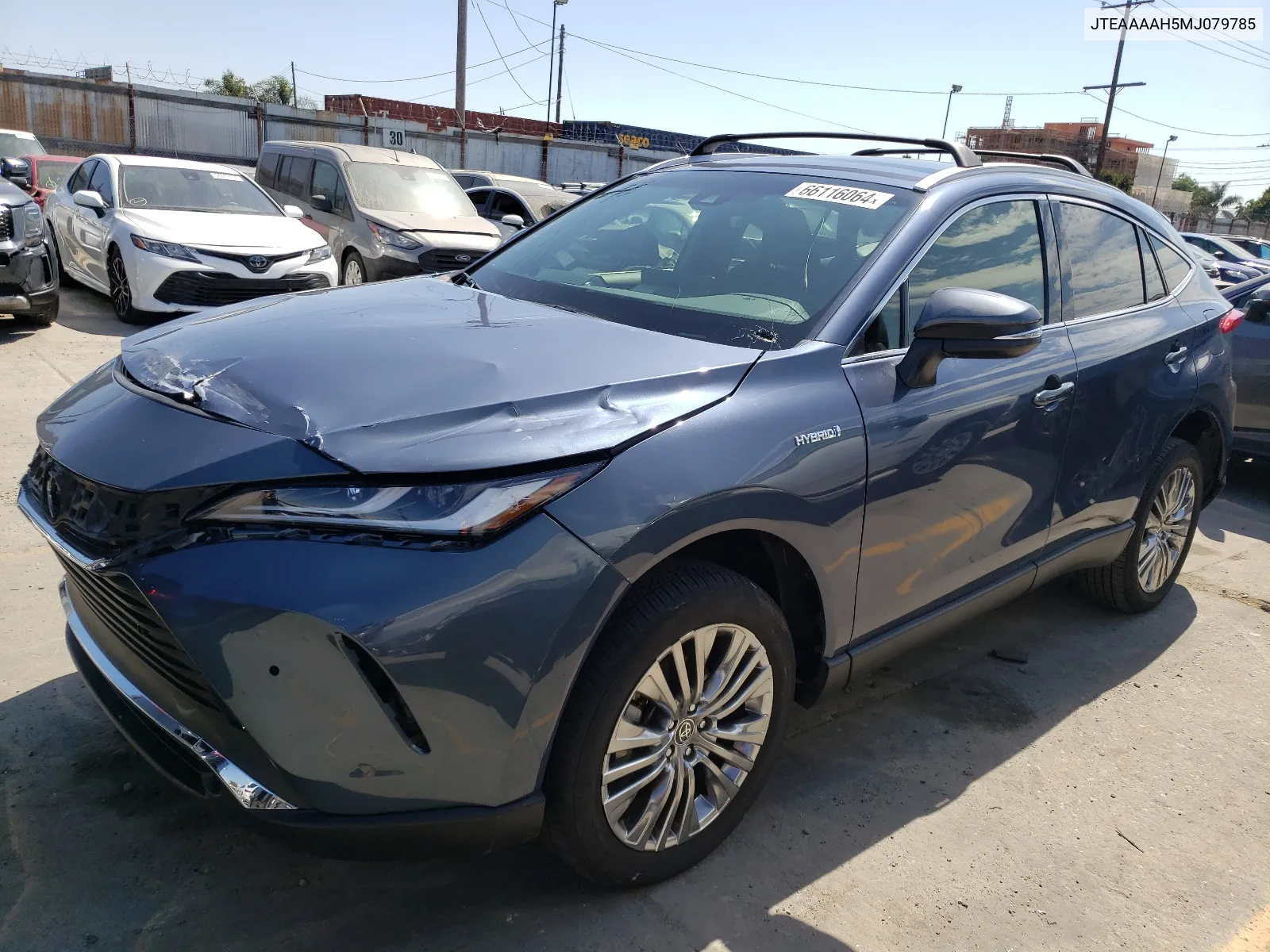 2021 Toyota Venza Le VIN: JTEAAAAH5MJ079785 Lot: 66116064