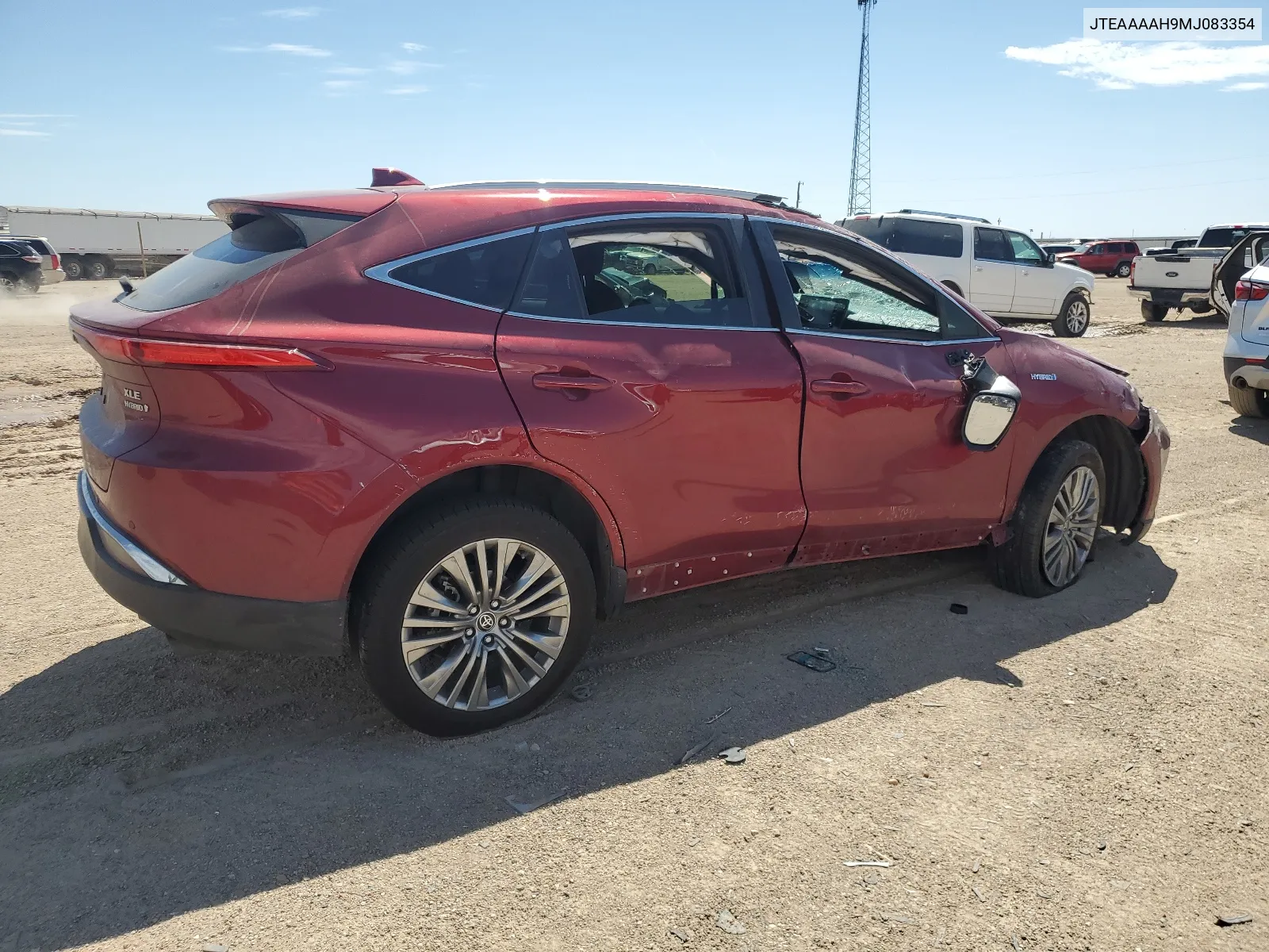 2021 Toyota Venza Le VIN: JTEAAAAH9MJ083354 Lot: 68393894