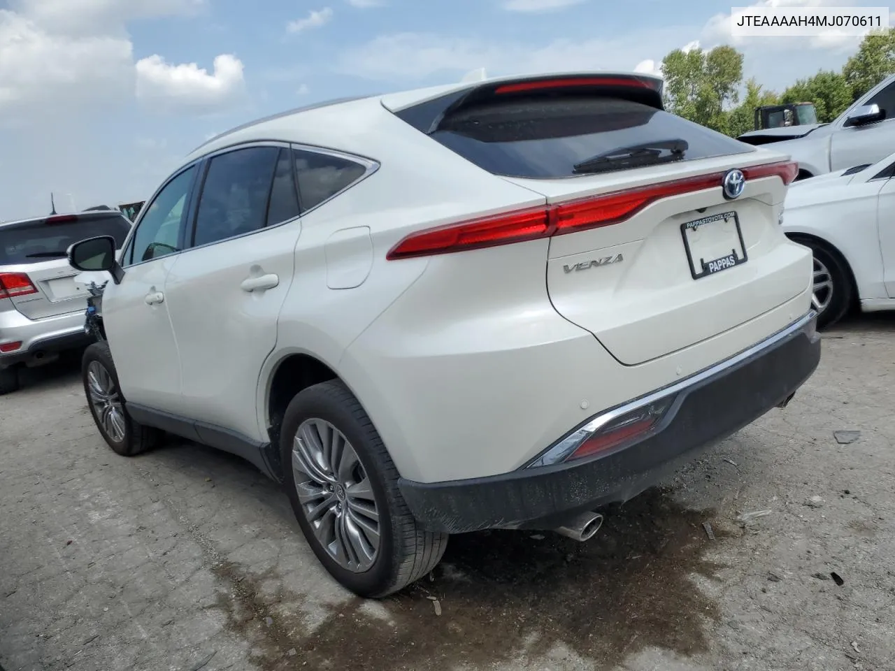 2021 Toyota Venza Le VIN: JTEAAAAH4MJ070611 Lot: 68793784