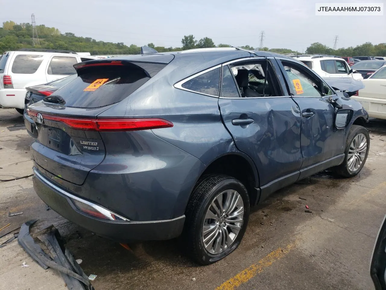 2021 Toyota Venza Le VIN: JTEAAAAH6MJ073073 Lot: 69698544