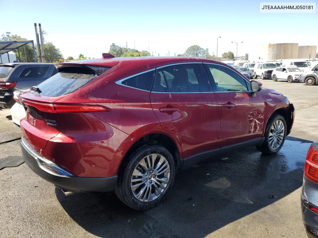 2021 Toyota Venza Le VIN: JTEAAAAH4MJ050181 Lot: 70889494