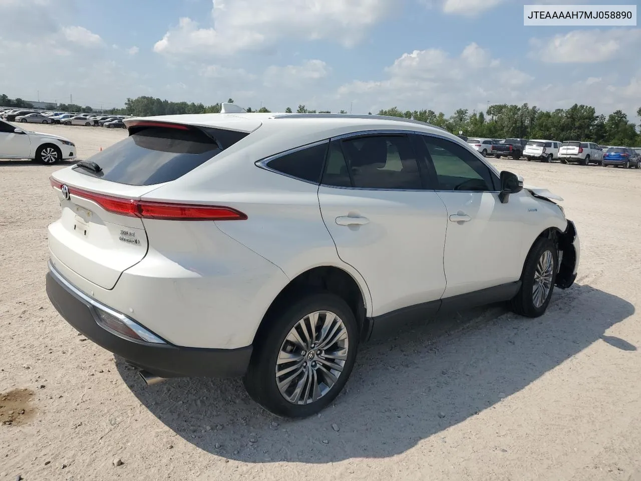 2021 Toyota Venza Le VIN: JTEAAAAH7MJ058890 Lot: 71826124