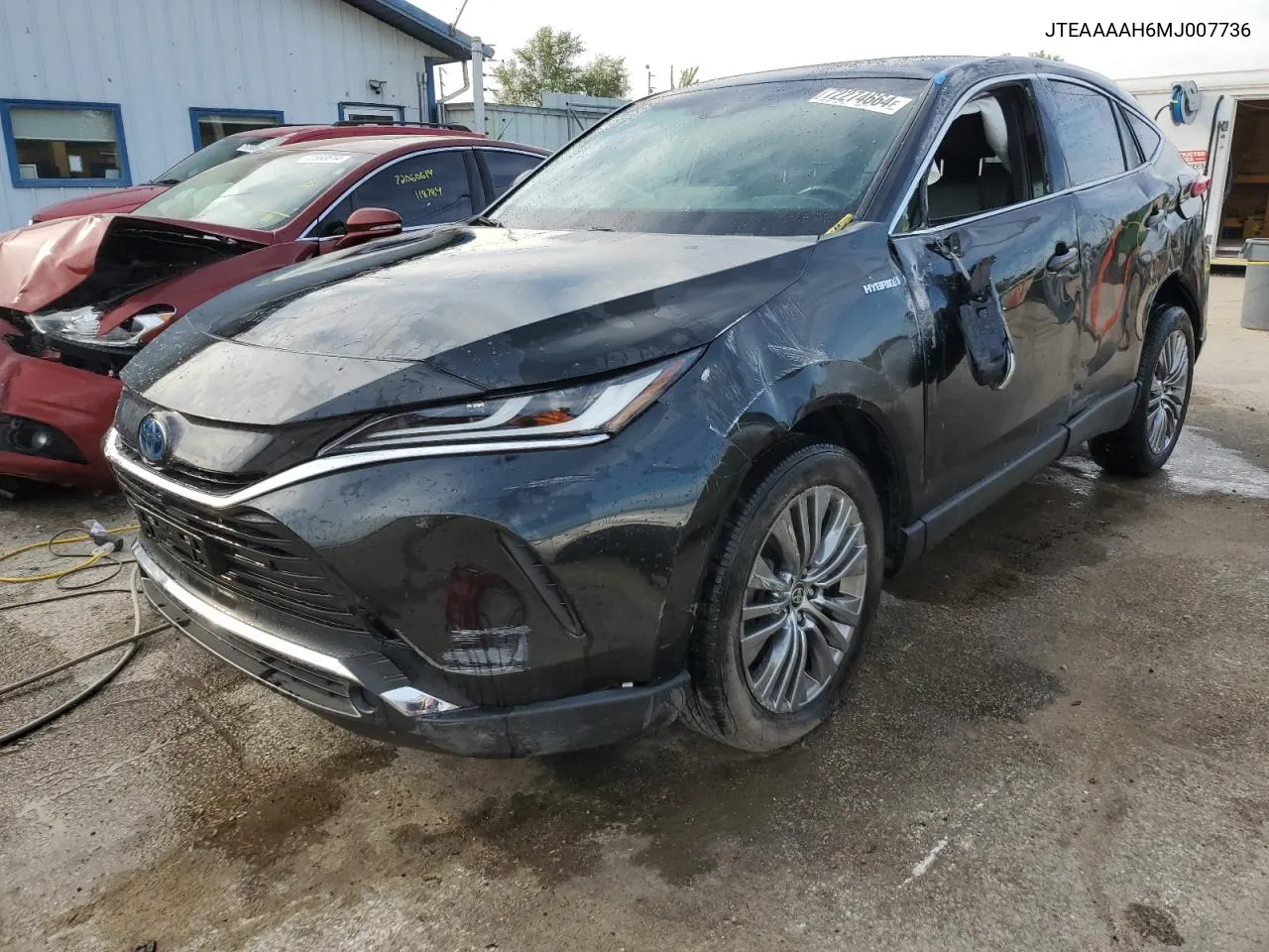 2021 Toyota Venza Le VIN: JTEAAAAH6MJ007736 Lot: 72274664