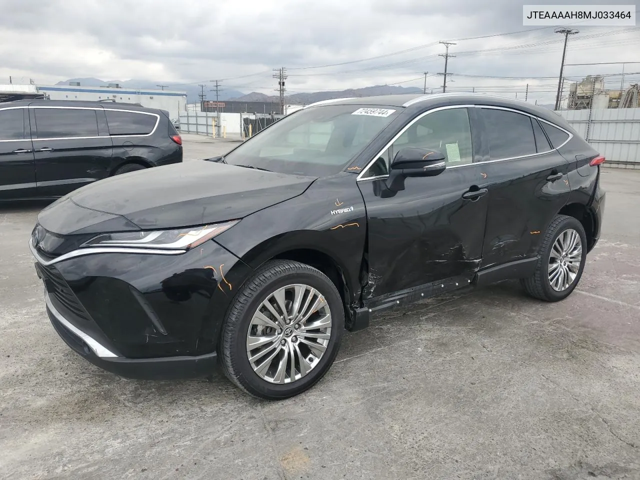 2021 Toyota Venza Le VIN: JTEAAAAH8MJ033464 Lot: 72459744