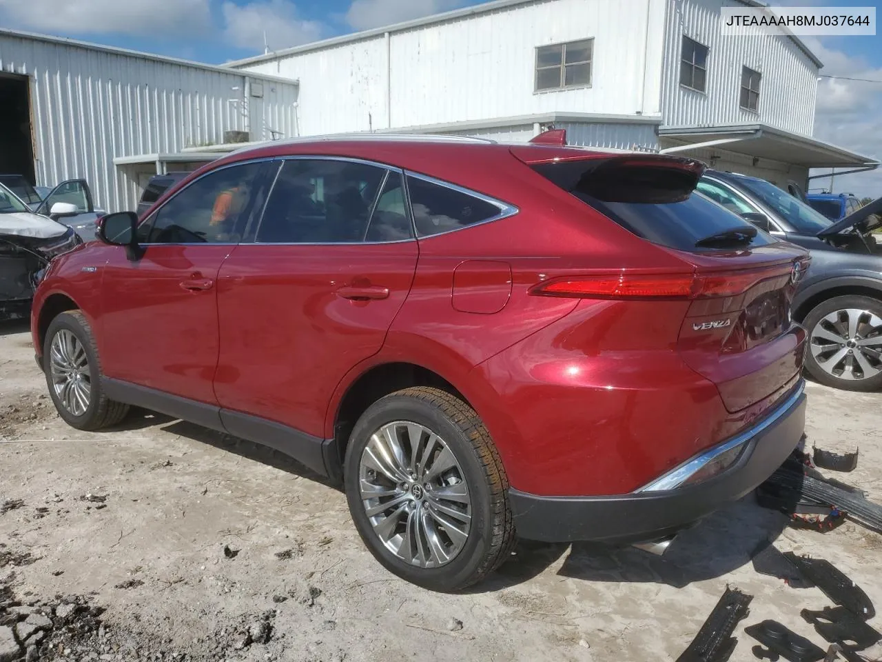 2021 Toyota Venza Le VIN: JTEAAAAH8MJ037644 Lot: 73139614