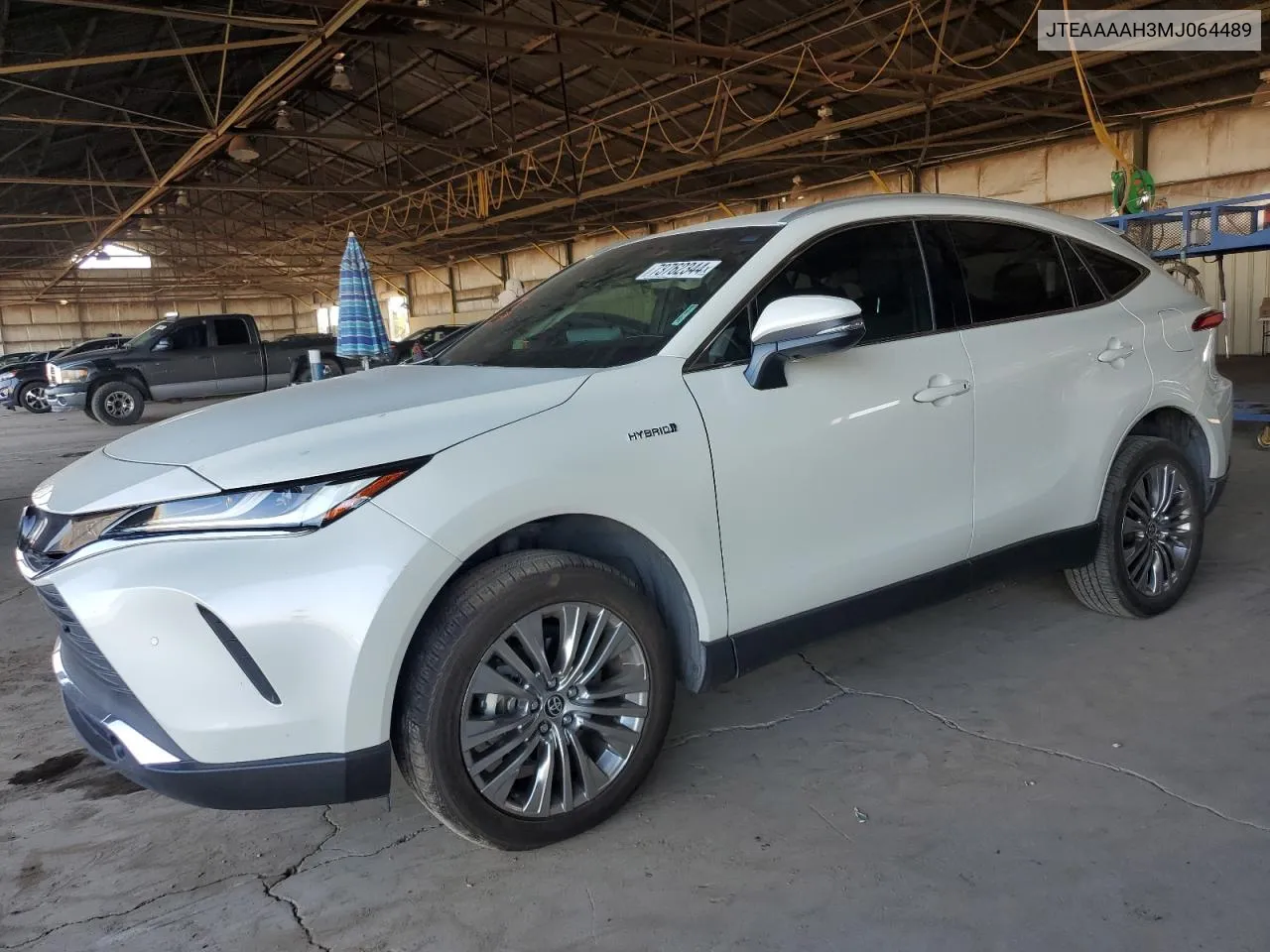 2021 Toyota Venza Le VIN: JTEAAAAH3MJ064489 Lot: 73762344