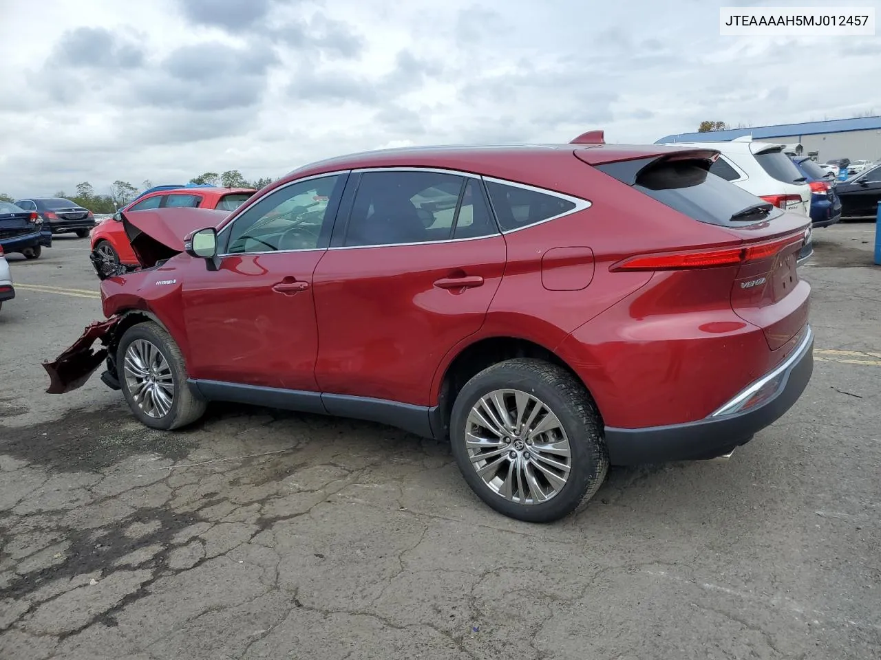 2021 Toyota Venza Le VIN: JTEAAAAH5MJ012457 Lot: 73957814