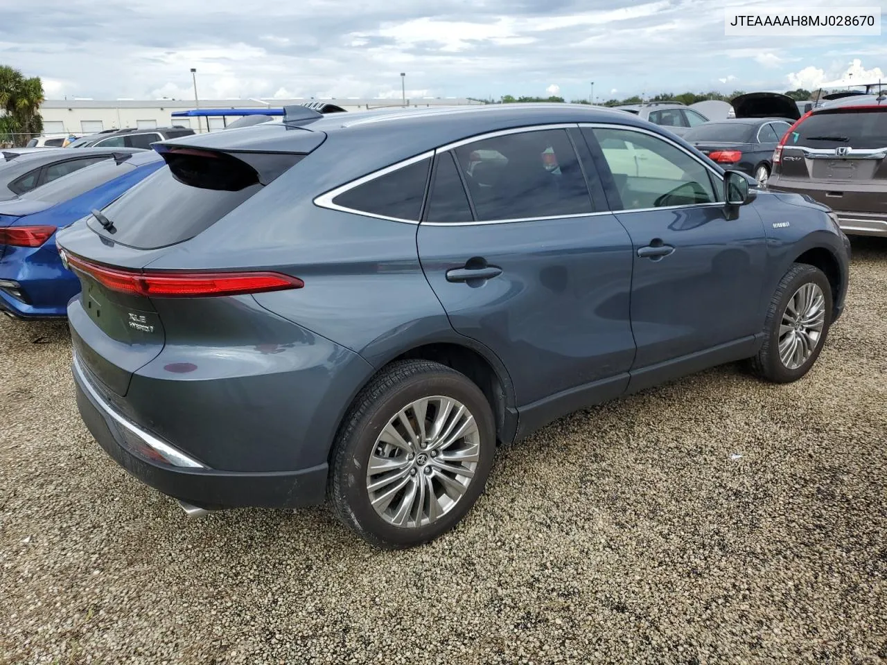 2021 Toyota Venza Le VIN: JTEAAAAH8MJ028670 Lot: 73986324