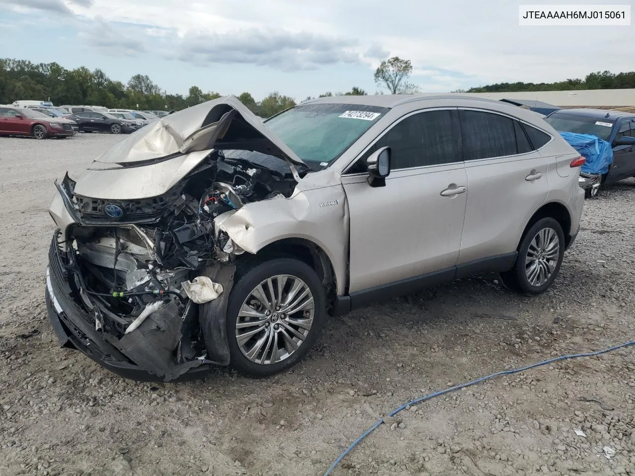 2021 Toyota Venza Le VIN: JTEAAAAH6MJ015061 Lot: 74273294