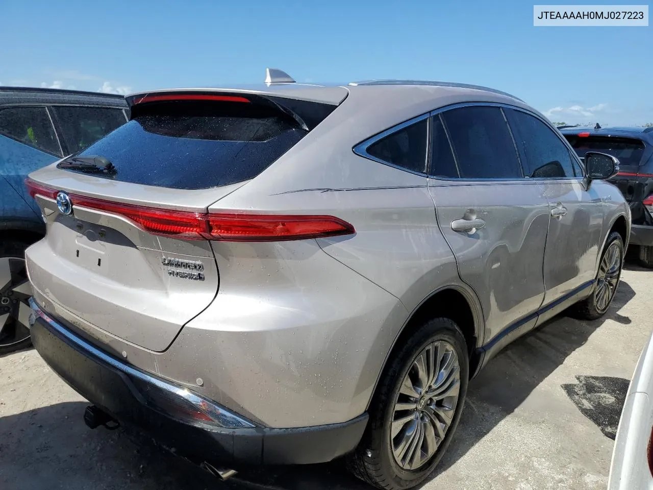 2021 Toyota Venza Le VIN: JTEAAAAH0MJ027223 Lot: 75079374