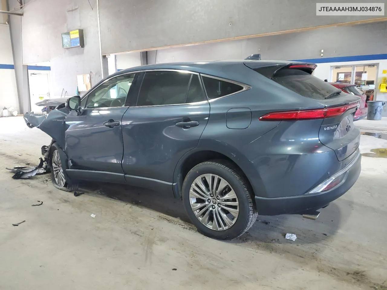 2021 Toyota Venza Le VIN: JTEAAAAH3MJ034876 Lot: 75983574