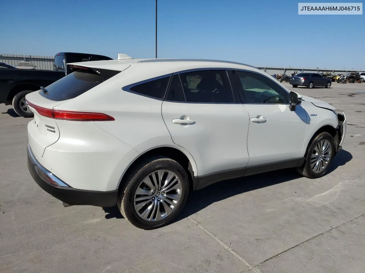 2021 Toyota Venza Le VIN: JTEAAAAH6MJ046715 Lot: 76047384