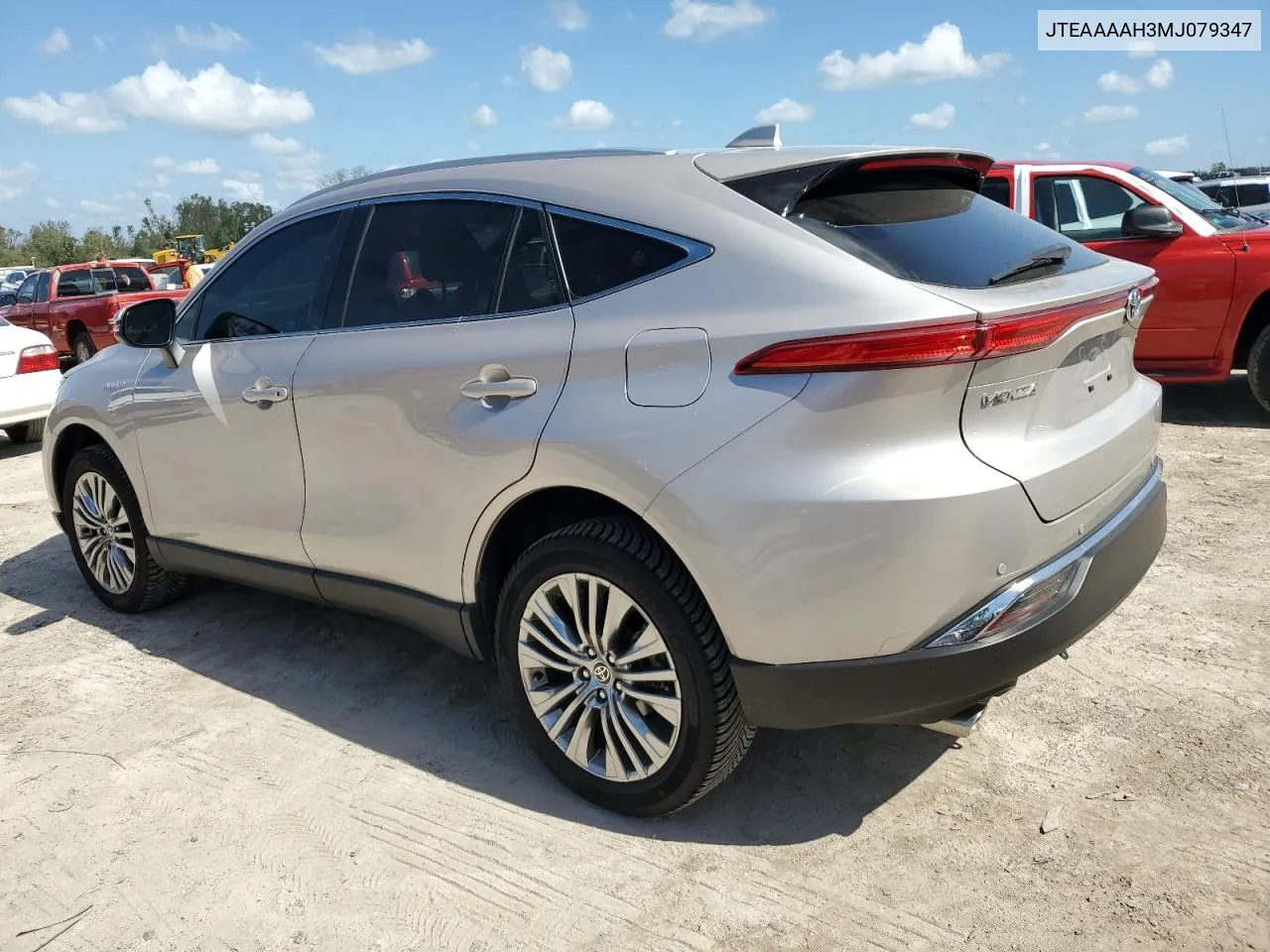 2021 Toyota Venza Le VIN: JTEAAAAH3MJ079347 Lot: 76050074