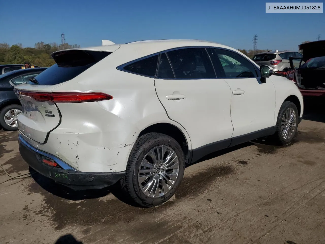 2021 Toyota Venza Le VIN: JTEAAAAH0MJ051828 Lot: 76924634