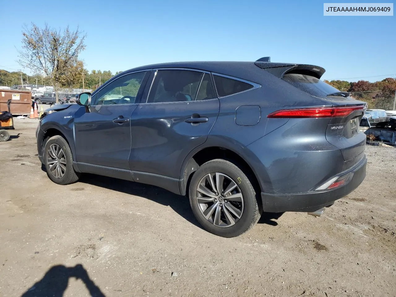 2021 Toyota Venza Le VIN: JTEAAAAH4MJ069409 Lot: 77734814