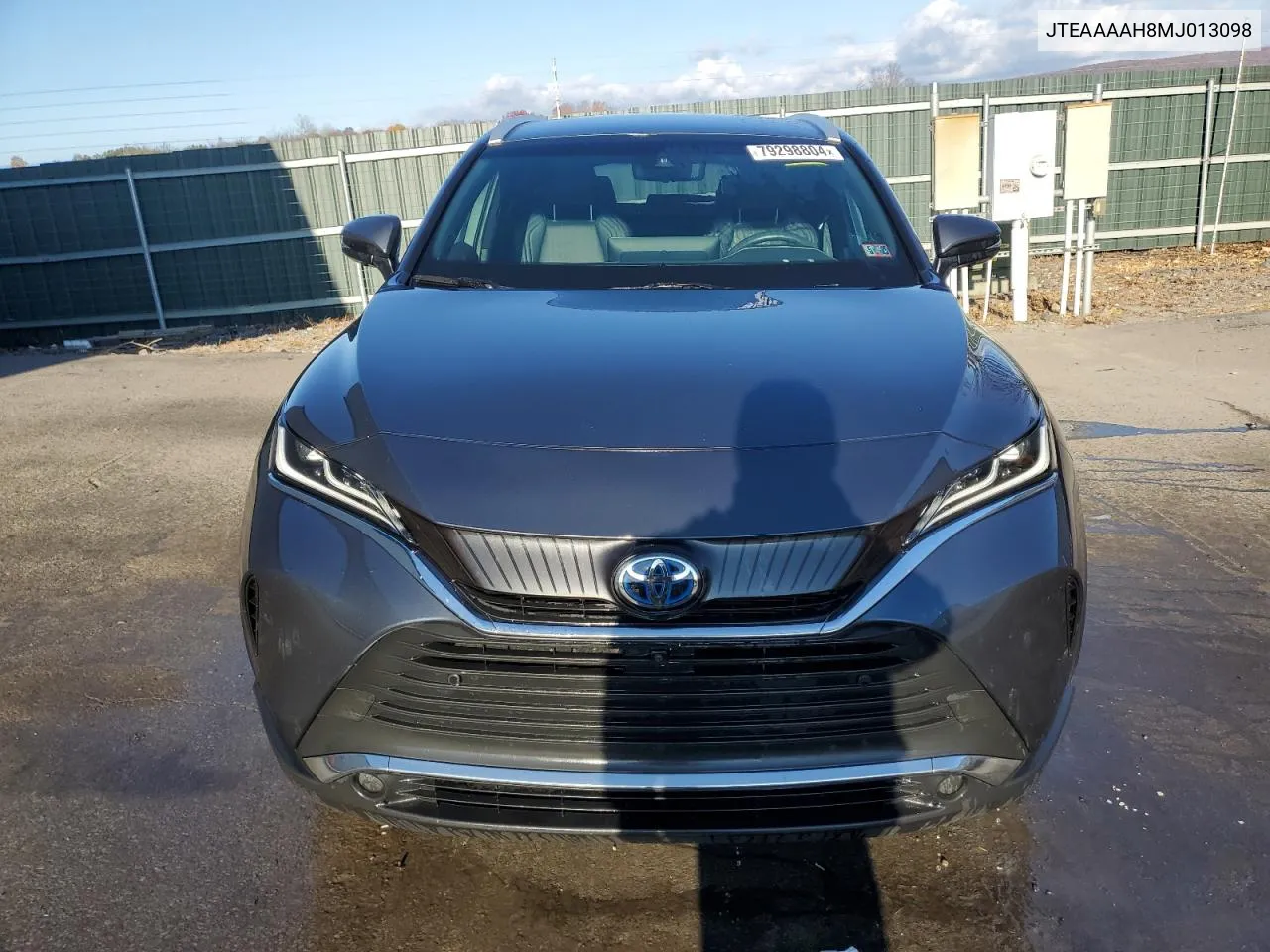 2021 Toyota Venza Le VIN: JTEAAAAH8MJ013098 Lot: 79298804