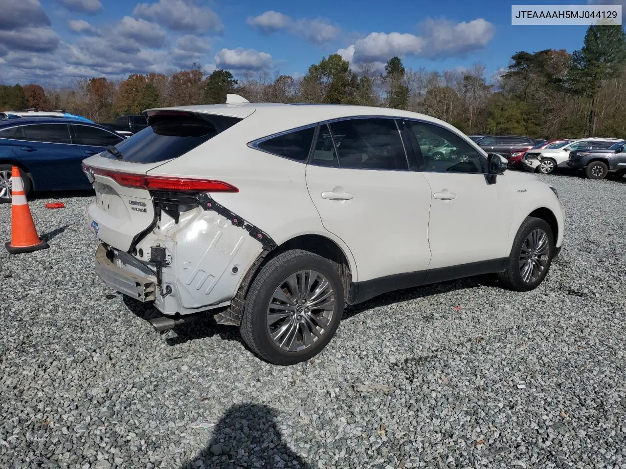 2021 Toyota Venza Le VIN: JTEAAAAH5MJ044129 Lot: 79913764