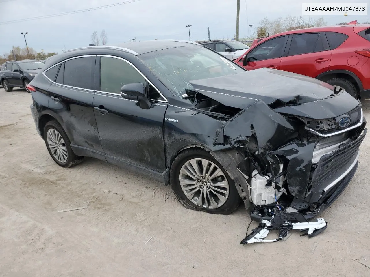 2021 Toyota Venza Le VIN: JTEAAAAH7MJ047873 Lot: 80538174