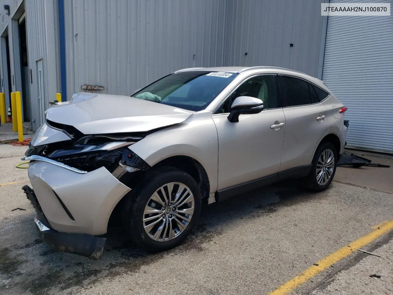 2022 Toyota Venza Le VIN: JTEAAAAH2NJ100870 Lot: 59356854