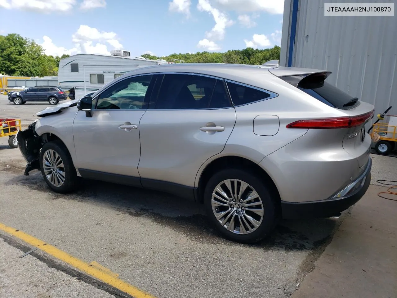 2022 Toyota Venza Le VIN: JTEAAAAH2NJ100870 Lot: 59356854