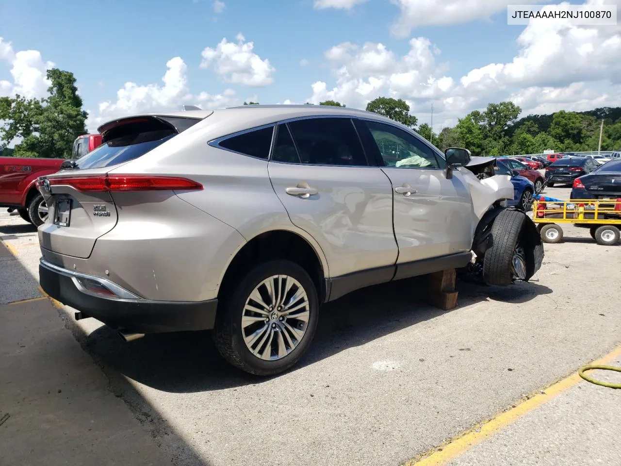 2022 Toyota Venza Le VIN: JTEAAAAH2NJ100870 Lot: 59356854