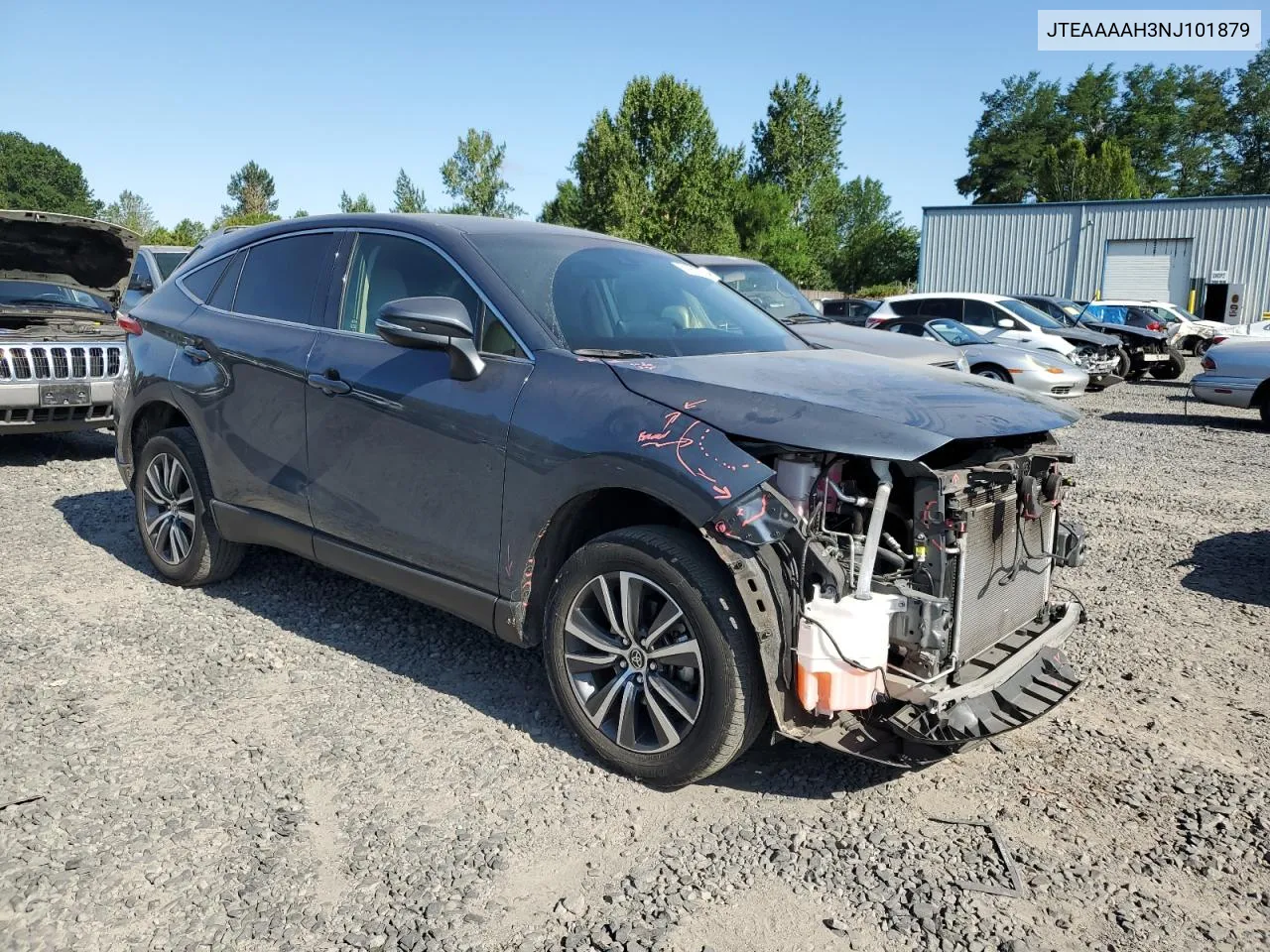 2022 Toyota Venza Le VIN: JTEAAAAH3NJ101879 Lot: 61860774