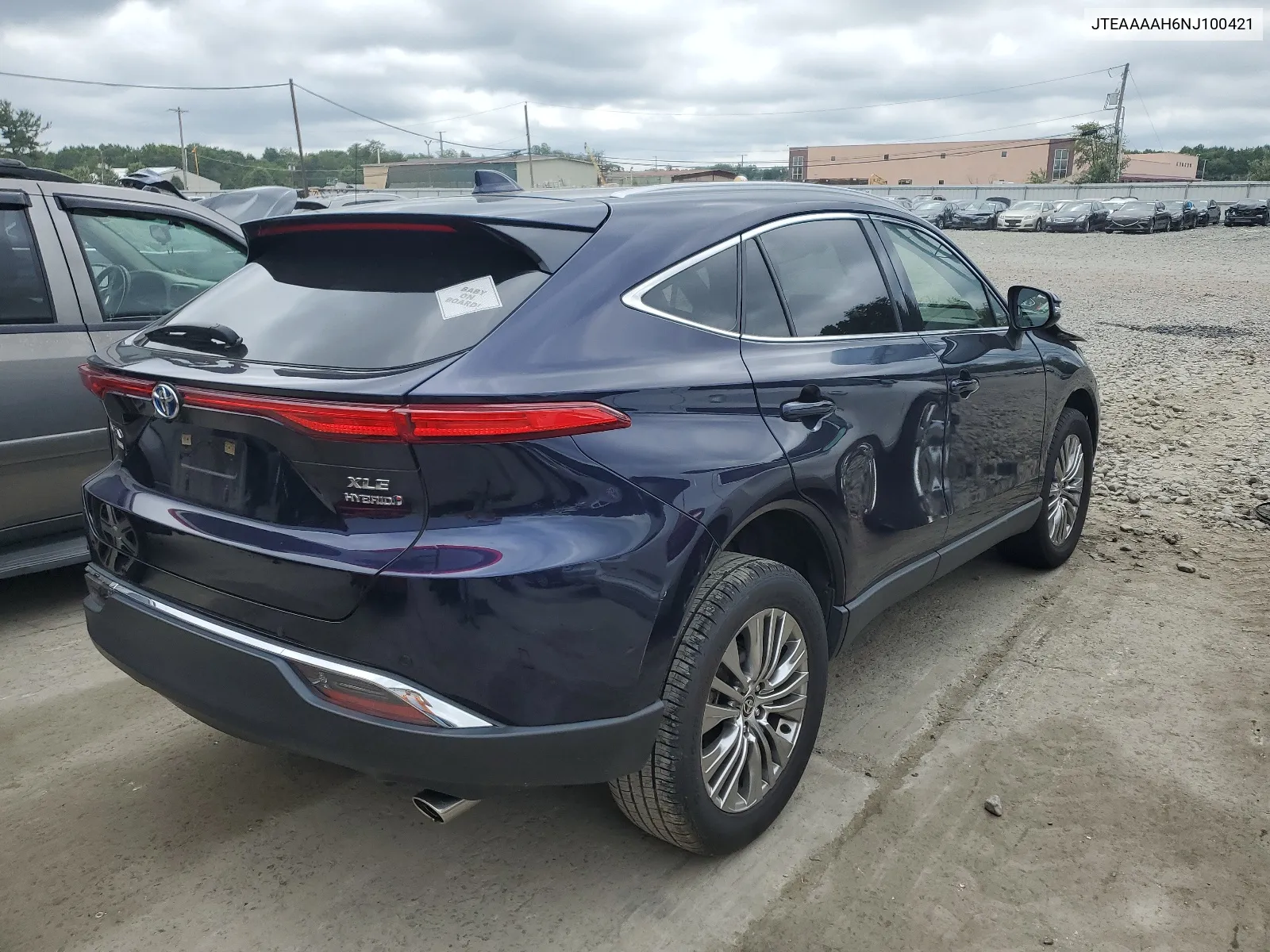 2022 Toyota Venza Le VIN: JTEAAAAH6NJ100421 Lot: 65073644