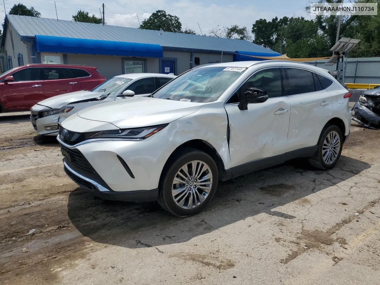 2022 Toyota Venza Le VIN: JTEAAAAH0NJ110734 Lot: 67161144