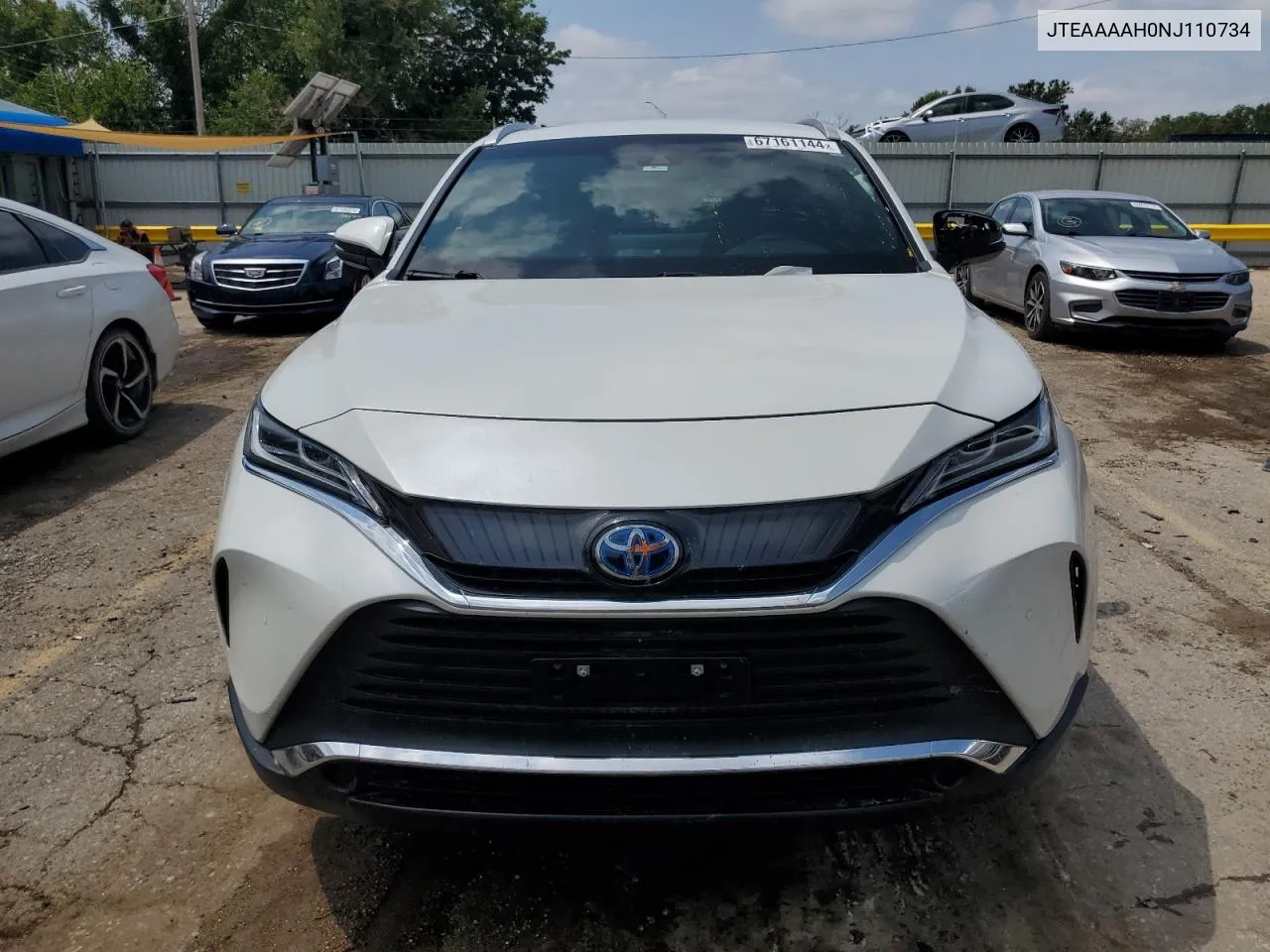 2022 Toyota Venza Le VIN: JTEAAAAH0NJ110734 Lot: 67161144