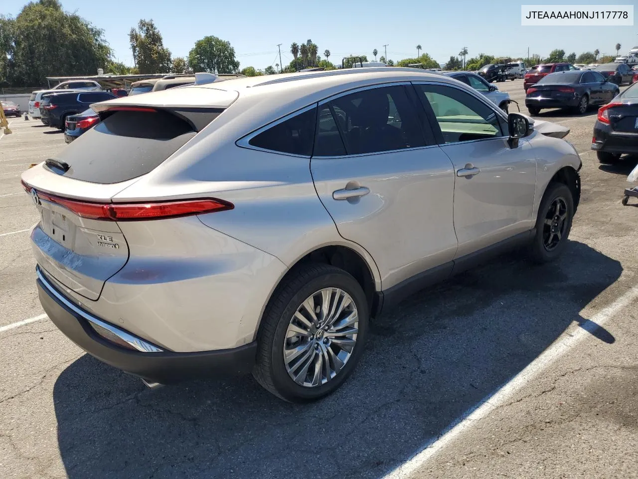 2022 Toyota Venza Le VIN: JTEAAAAH0NJ117778 Lot: 70508694