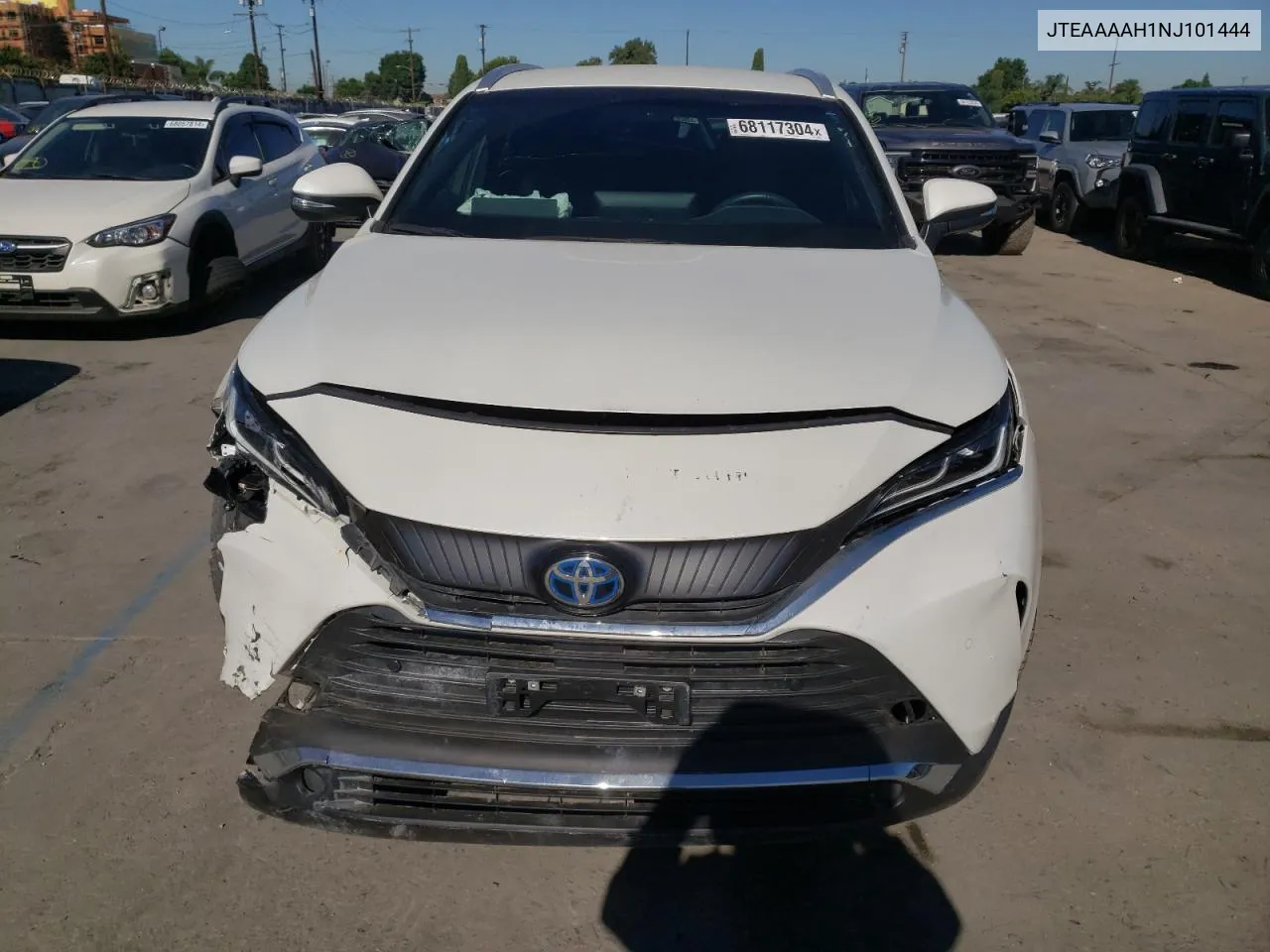 2022 Toyota Venza Le VIN: JTEAAAAH1NJ101444 Lot: 77713594