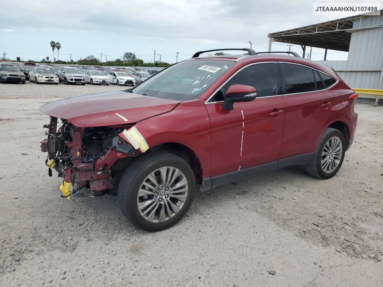 2022 Toyota Venza Le VIN: JTEAAAAHXNJ107498 Lot: 80878044