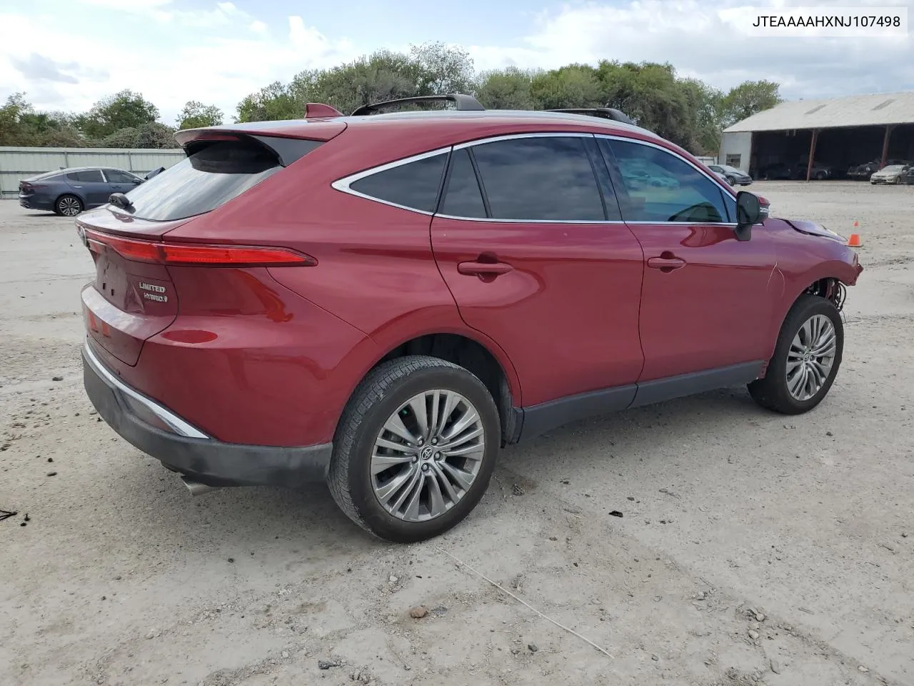 2022 Toyota Venza Le VIN: JTEAAAAHXNJ107498 Lot: 80878044