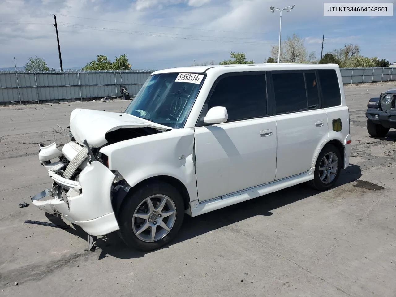 2006 Toyota Scion Xb VIN: JTLKT334664048561 Lot: 51893514