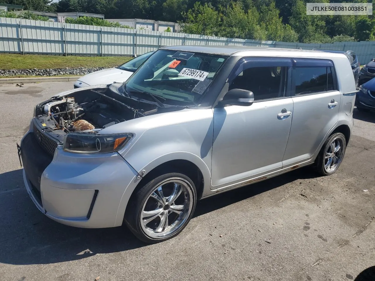 2008 Toyota Scion Xb VIN: JTLKE50E081003851 Lot: 79844824