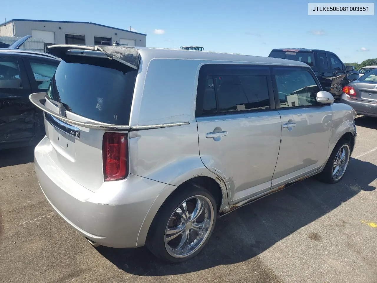 2008 Toyota Scion Xb VIN: JTLKE50E081003851 Lot: 79844824