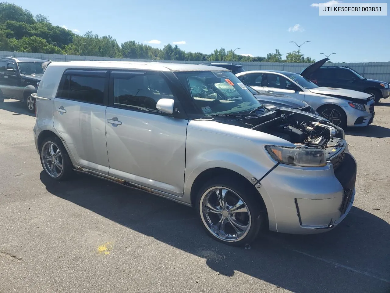 2008 Toyota Scion Xb VIN: JTLKE50E081003851 Lot: 79844824