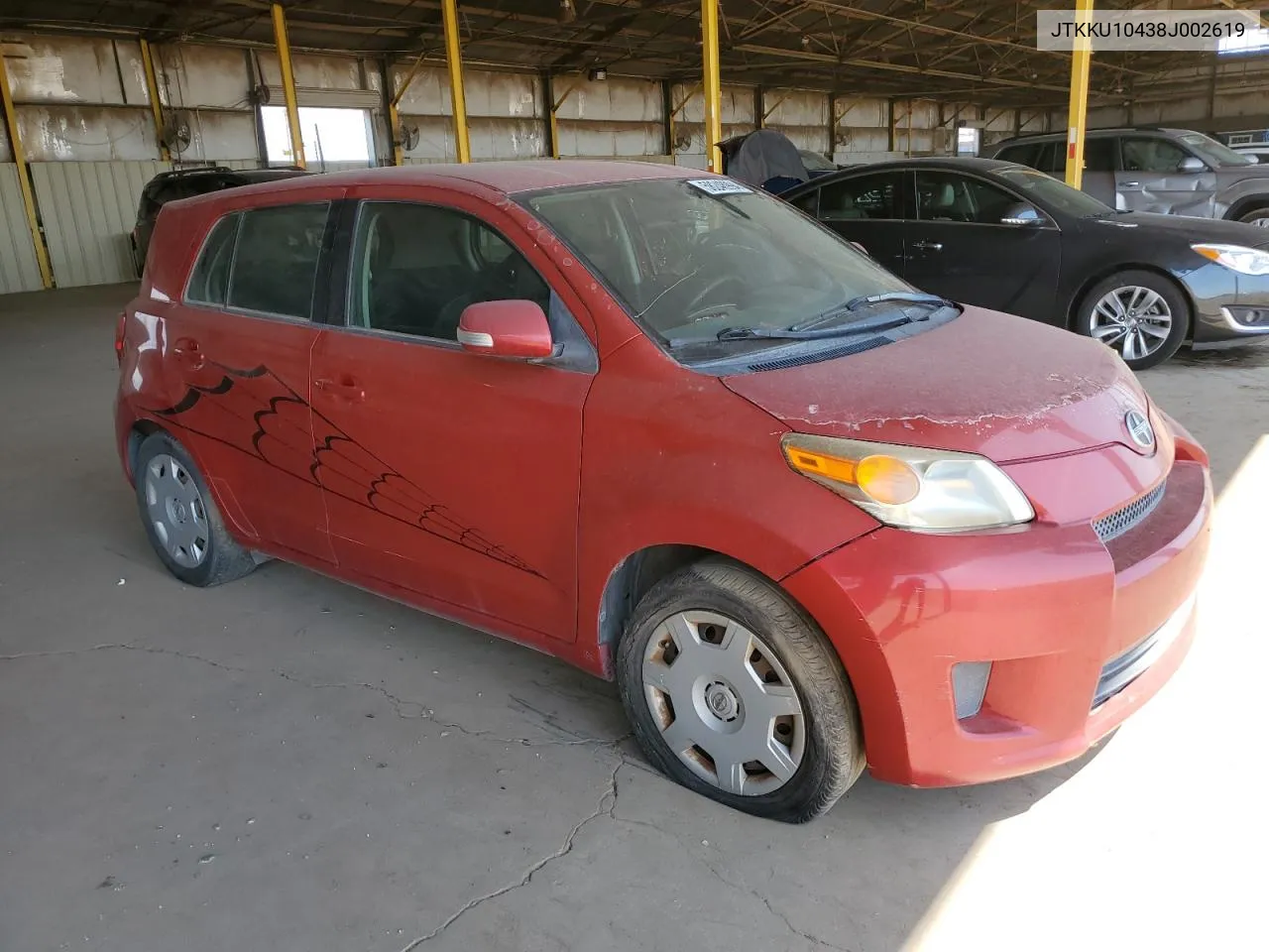 2008 Toyota Scion Xd VIN: JTKKU10438J002619 Lot: 58248994